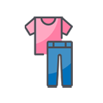 Clothing and retail icon
