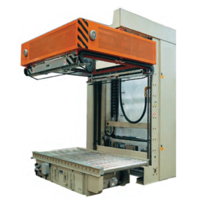OMS AT-53 shrink hooding machine