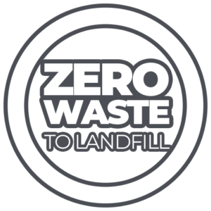 Zero waste to landfill icon