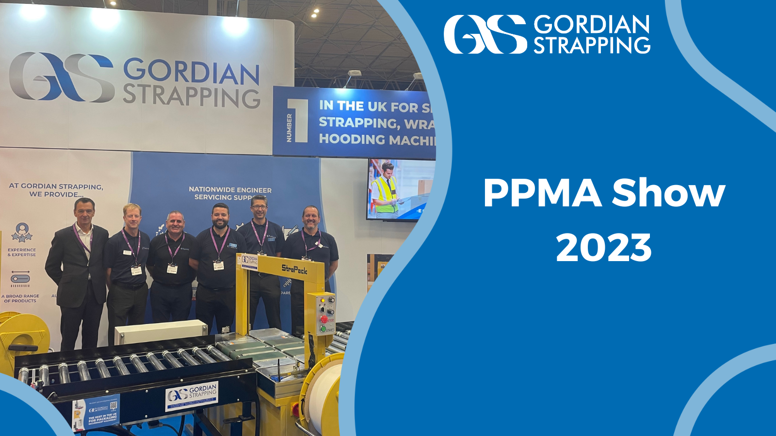 Gordian Strapping “Best Stand of the PPMA Show”