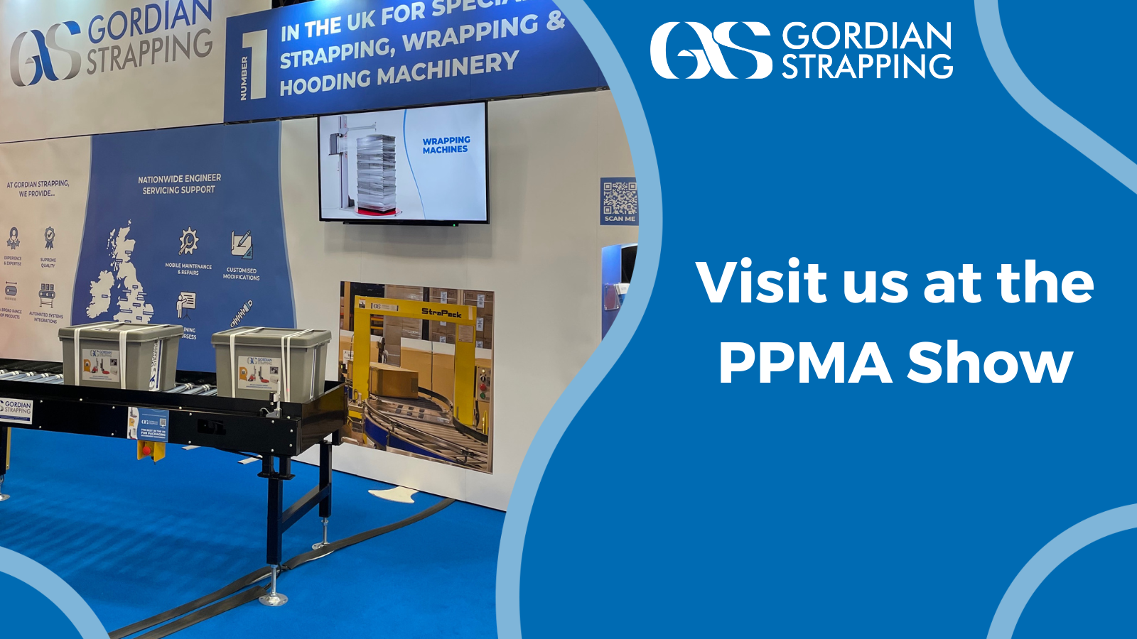 Gordian Strapping at the PPMA Show 2024